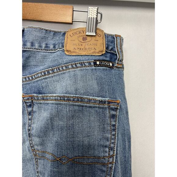 Lucky Brand 221 Original Boot Jeans Mens 34x32 - Picture 5 of 10